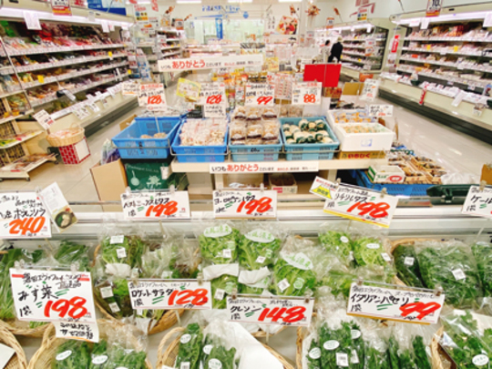 楽しい売り場です