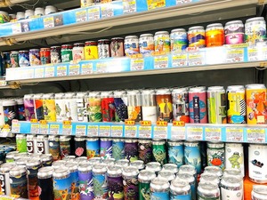 クラフトビール売り場
